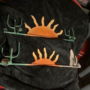 2 iron coat/towel holder. These are really cool. $12 for both.